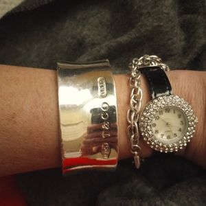 TIFFANY & CO. CUFF BRACELET 58g SOLID .925 SILVER